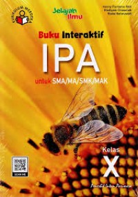 Image of Buku Interaktif IPA untuk SMA/MA/SMK/MAK Kelas X
